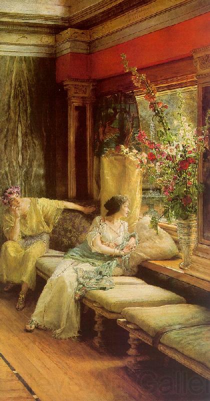 Alma Tadema Vain Courtship France oil painting art